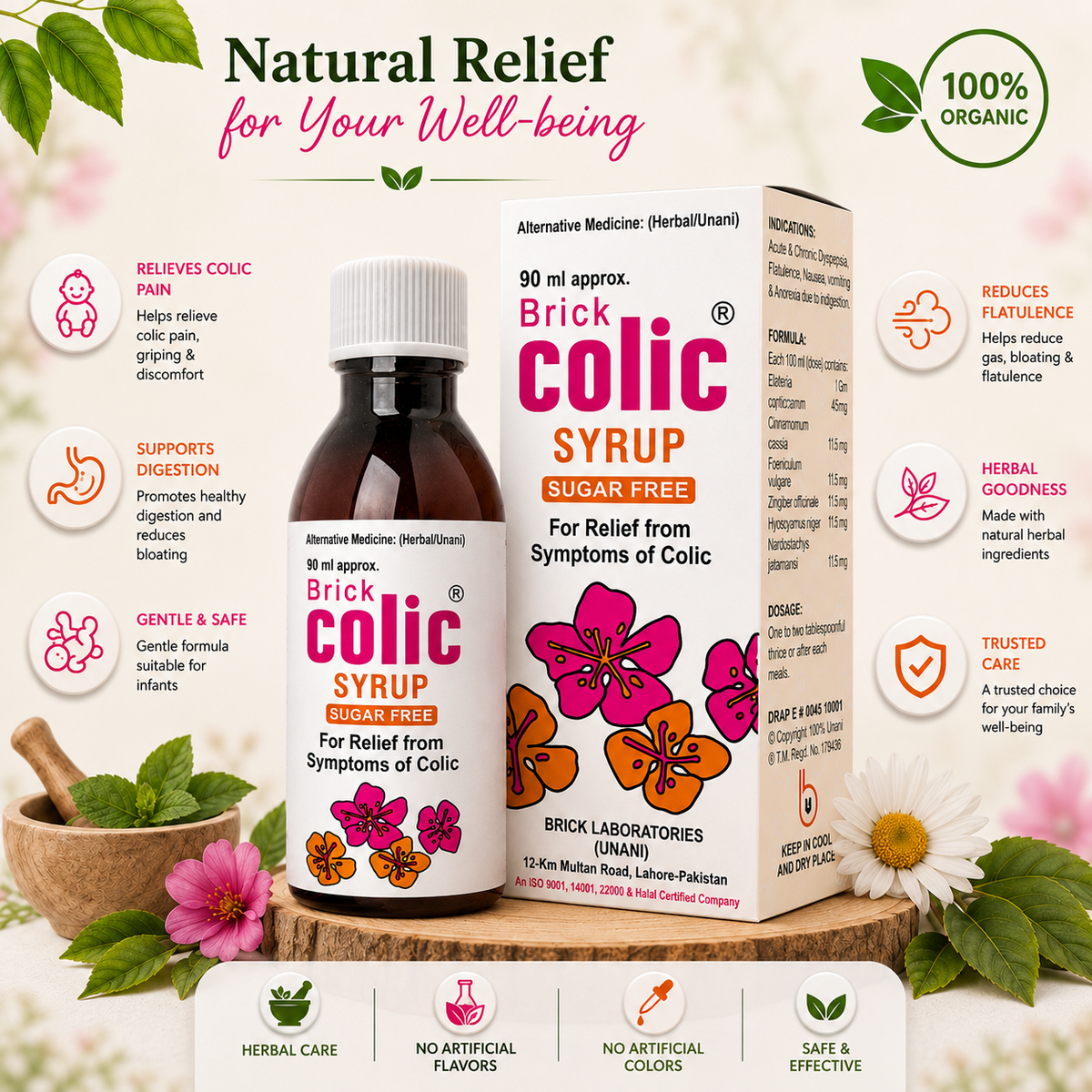 BRICK COLIC SYRUP 90ML