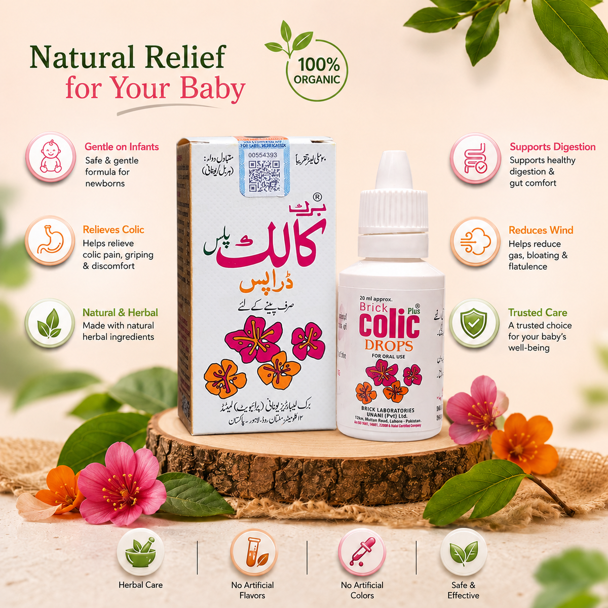 BRICK COLIC DROPS PLUS 20ml