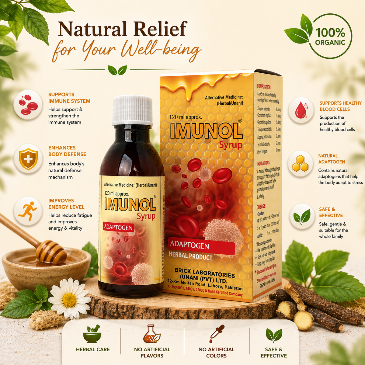 IMUNOL SYRUP 120ML