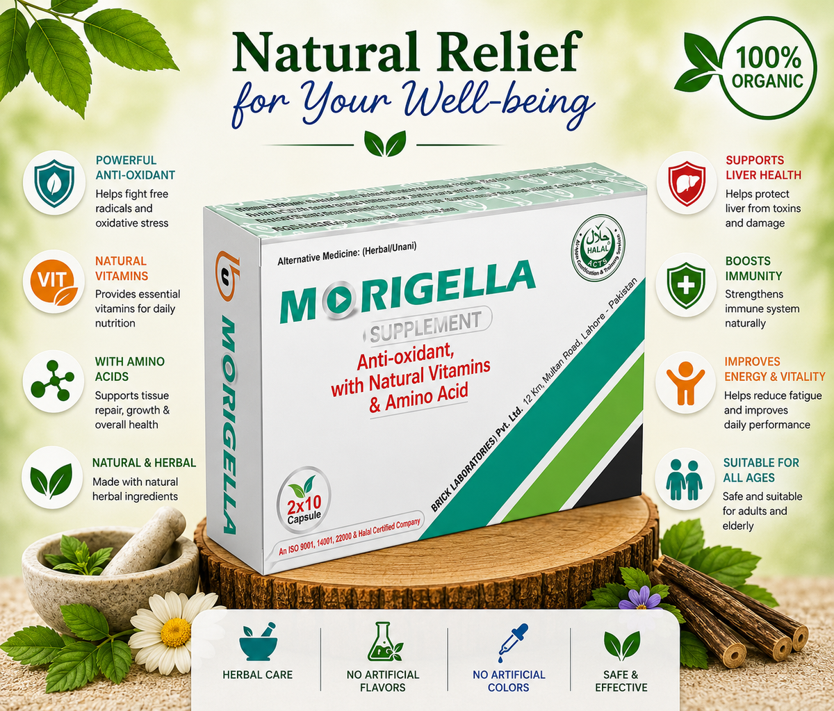 MORIGELLA CAPSULES 20